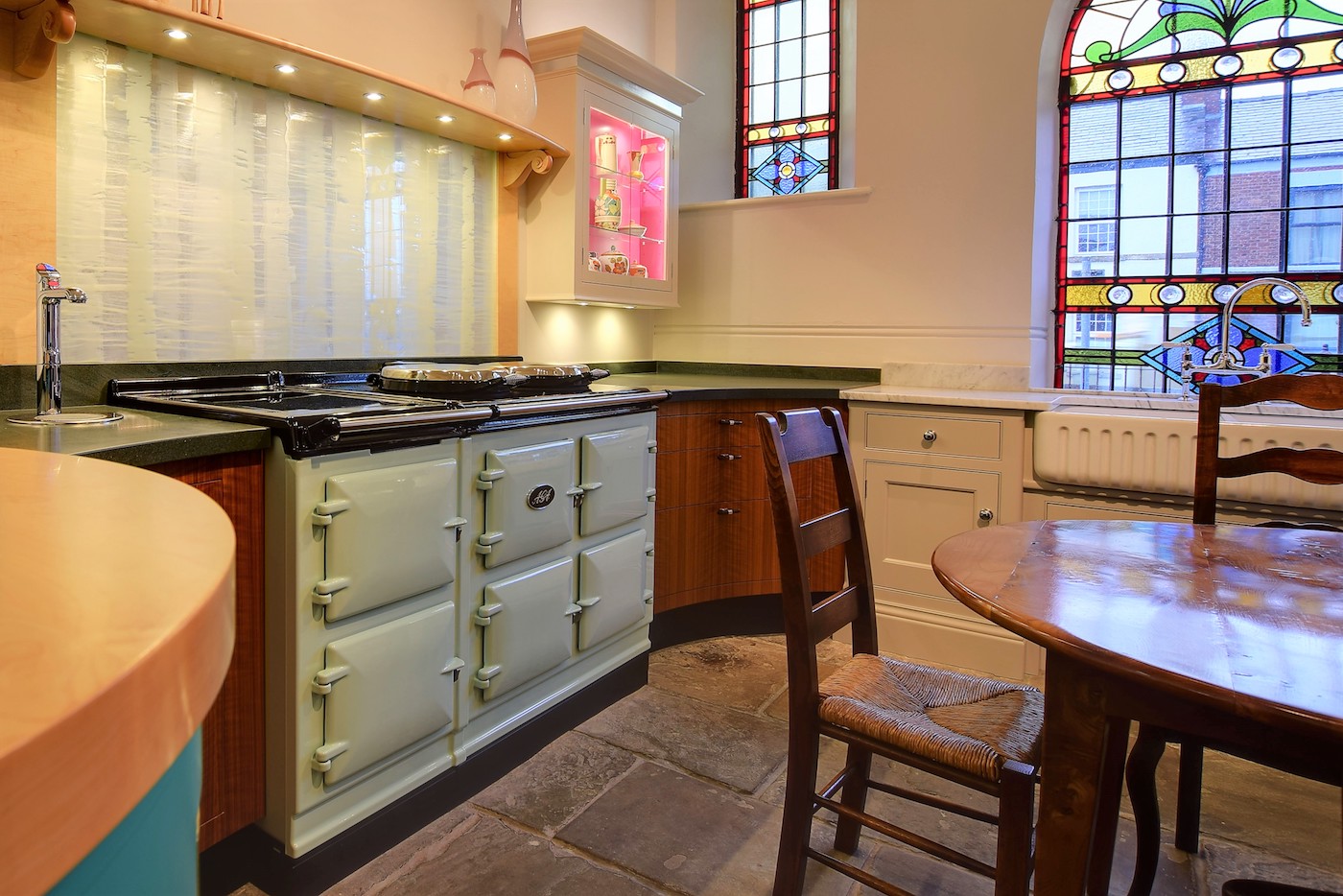 Hand Painted Olive Kitchen Macclesfield, Cheshire Our portfolio of