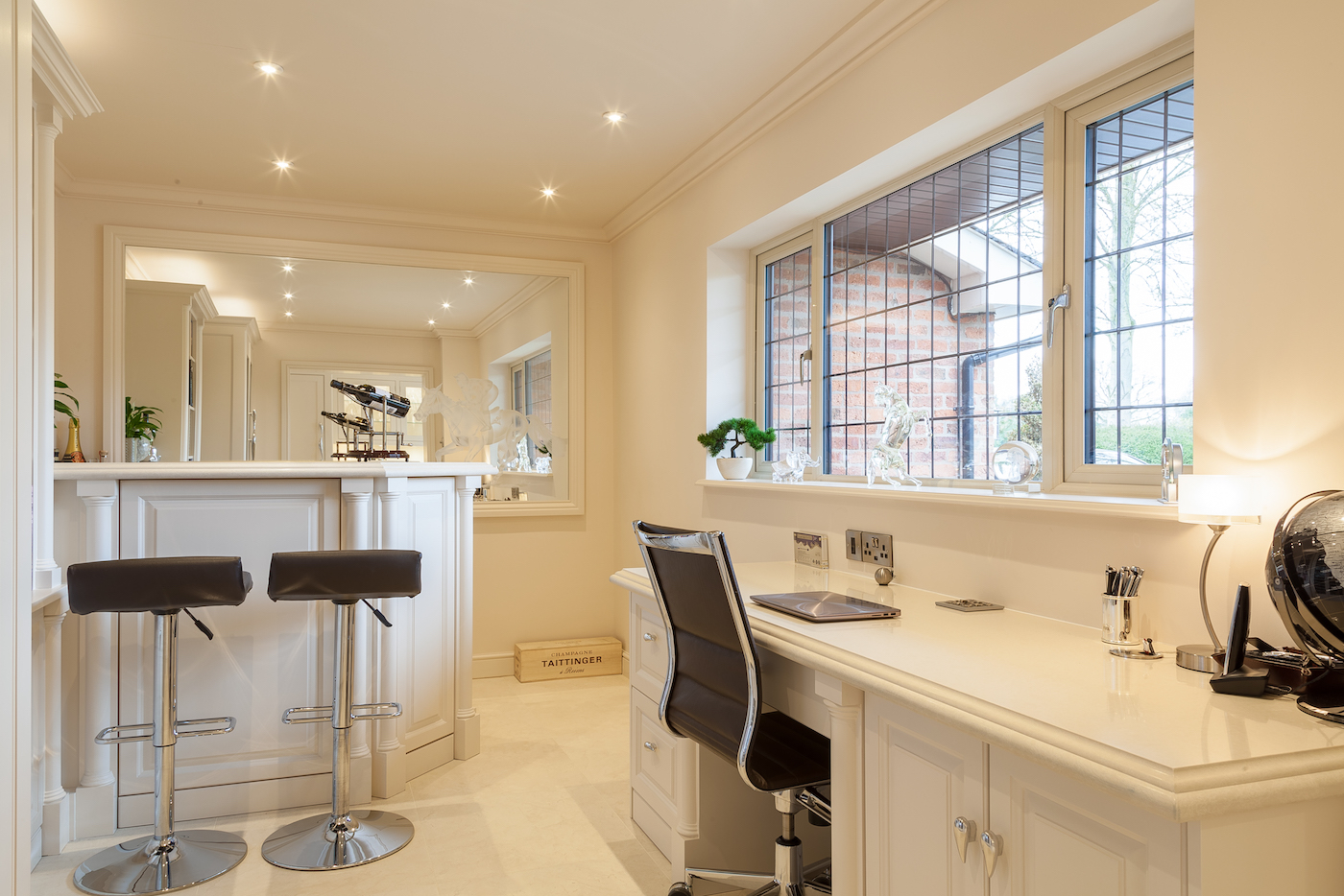 Hand Painted Bar Great Warford, Cheshire Our portfolio of bespoke