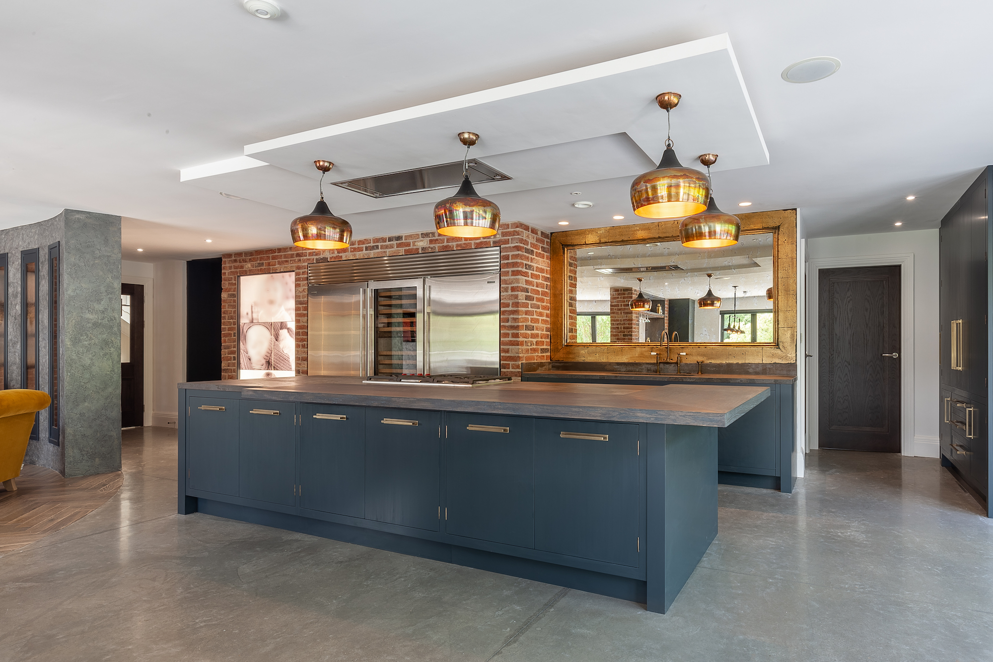 Hand Painted Industrial Kitchen Prestbury, Cheshire Our portfolio