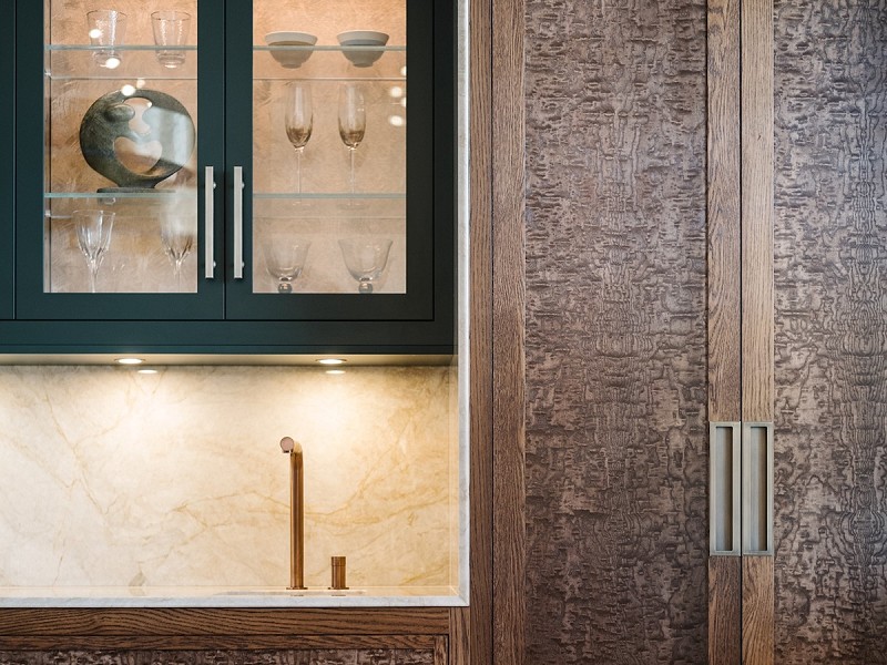 Windsor Japanese Ash Kitchen - Our Showroom, Cheshire