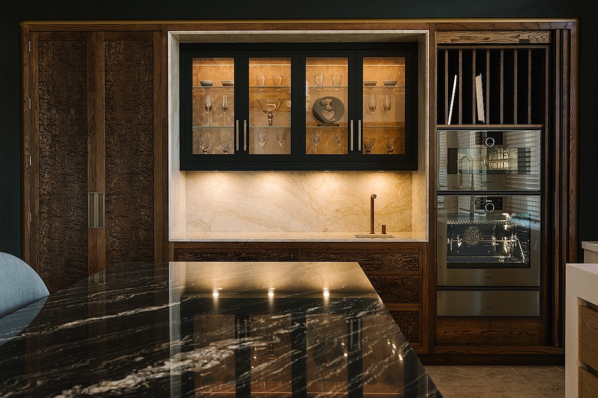 Windsor Japanese Ash Kitchen - Our Showroom, Cheshire