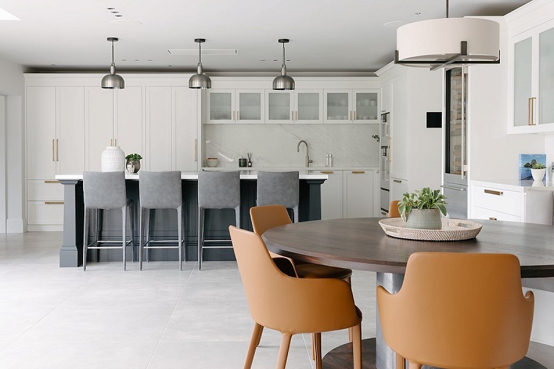 A luxury kitchen in Chester made by David Lisle Kitchen Design